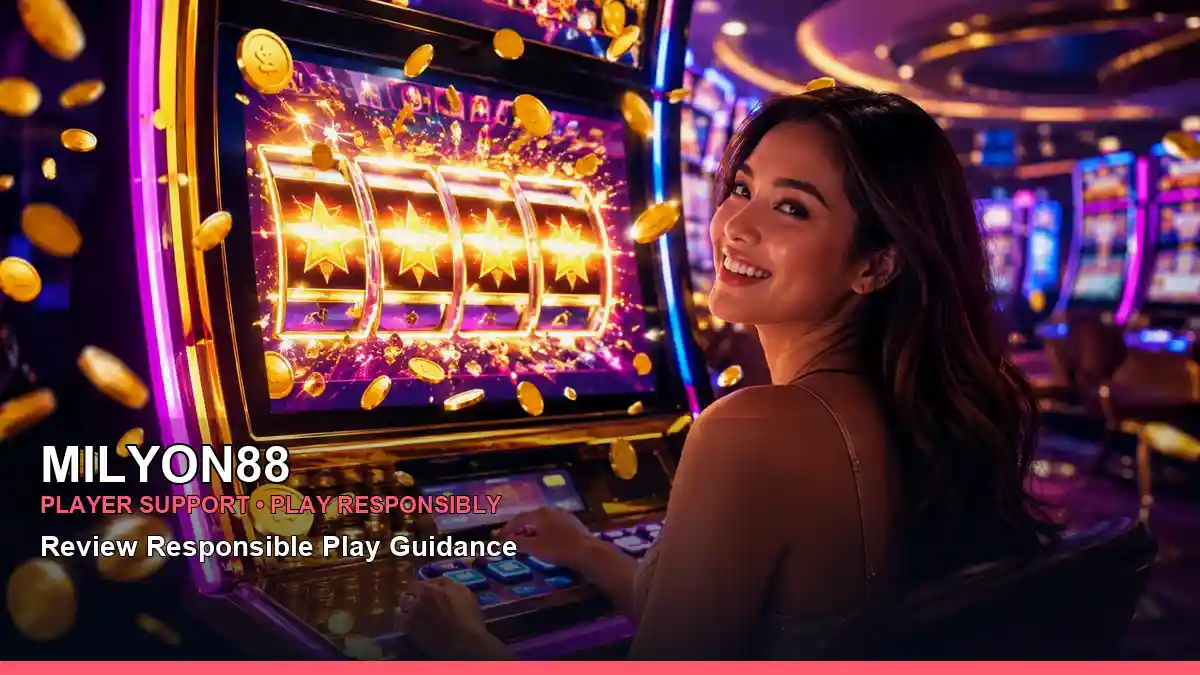 MILYON88 gold-lit jackpot slot games in a celebratory layout for Philippine players