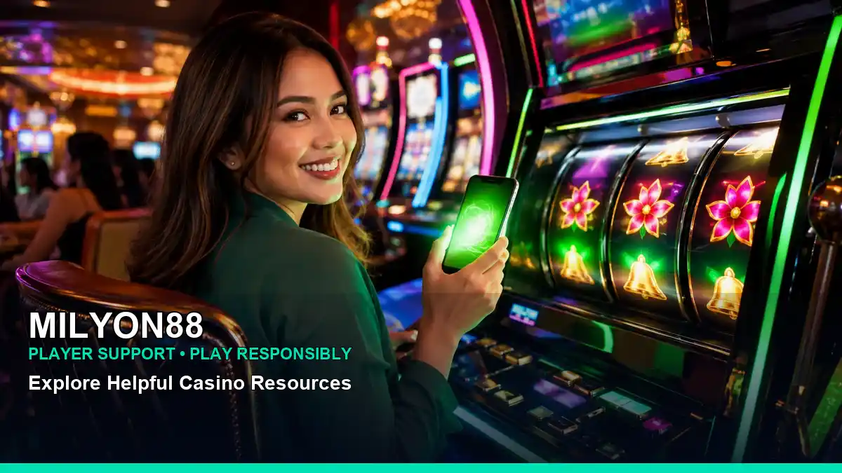MILYON88 dynamic casino first deposit rewards highlighting mobile-friendly casino play