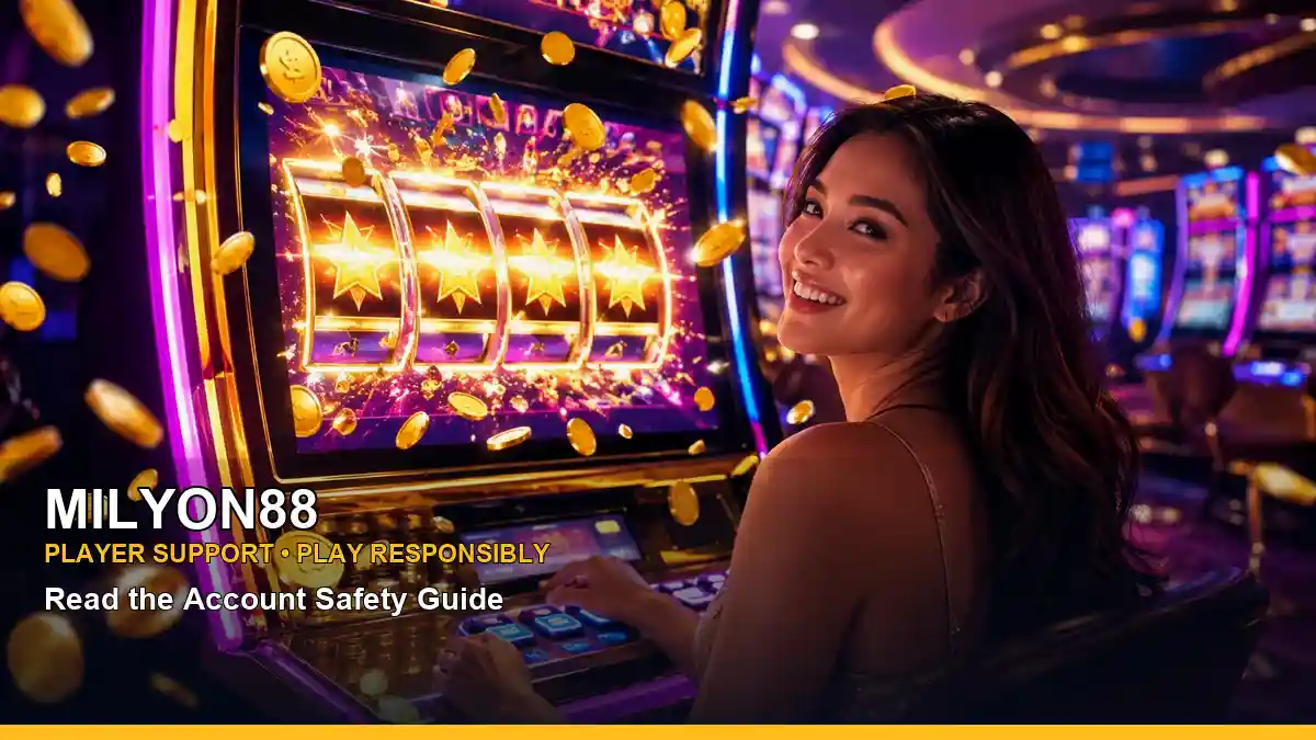 MILYON88 MILYON88 texas holdem guide information for Philippine users scene with celebratory jackpot slot games for players